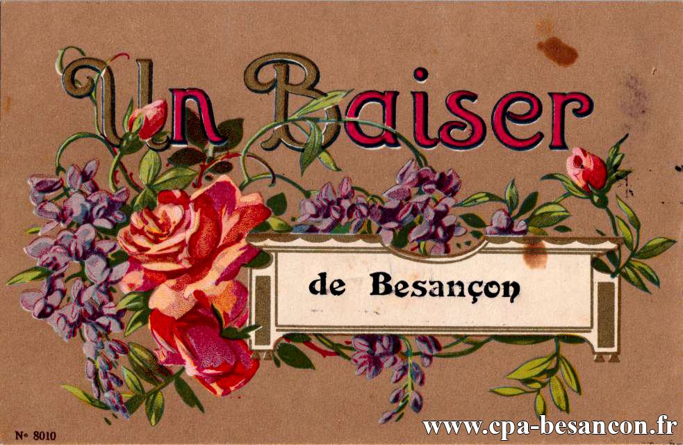 N°8010 - Un Baiser de Besançon